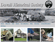 Tablet Screenshot of duvallhistoricalsociety.org